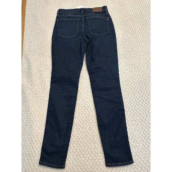 Madewell Women's 10" High-Rise Skinny Jeans Dark Blue Size 27 NEW RETAIL $128 - Picture 2 of 11